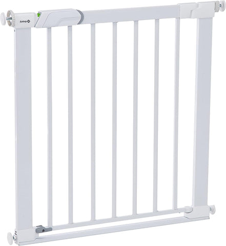 Securetech Flat Step Gate White - Sleek Choice UK