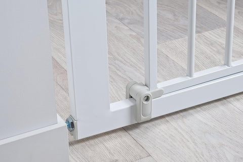 Securetech Simply Close Gate White - Sleek Choice UK