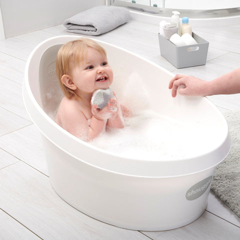 Shnuggle Toddler Bath Tub Taupe