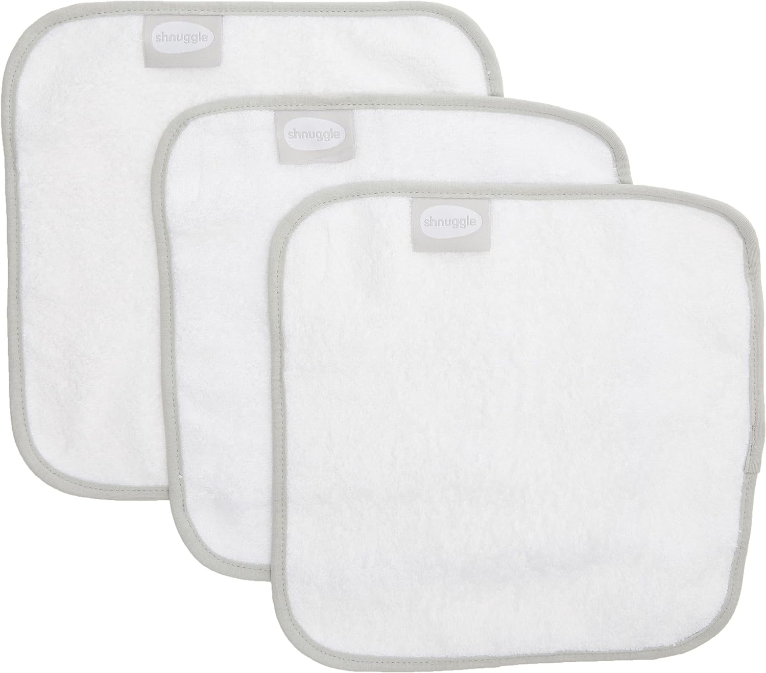 Shnuggle Baby Wash Cloths Pack Of Three - Sleek Choice UK