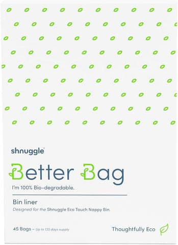 Shnuggle Change Time Better Bag Nappy 45 Bin Liners - Sleek Choice UK