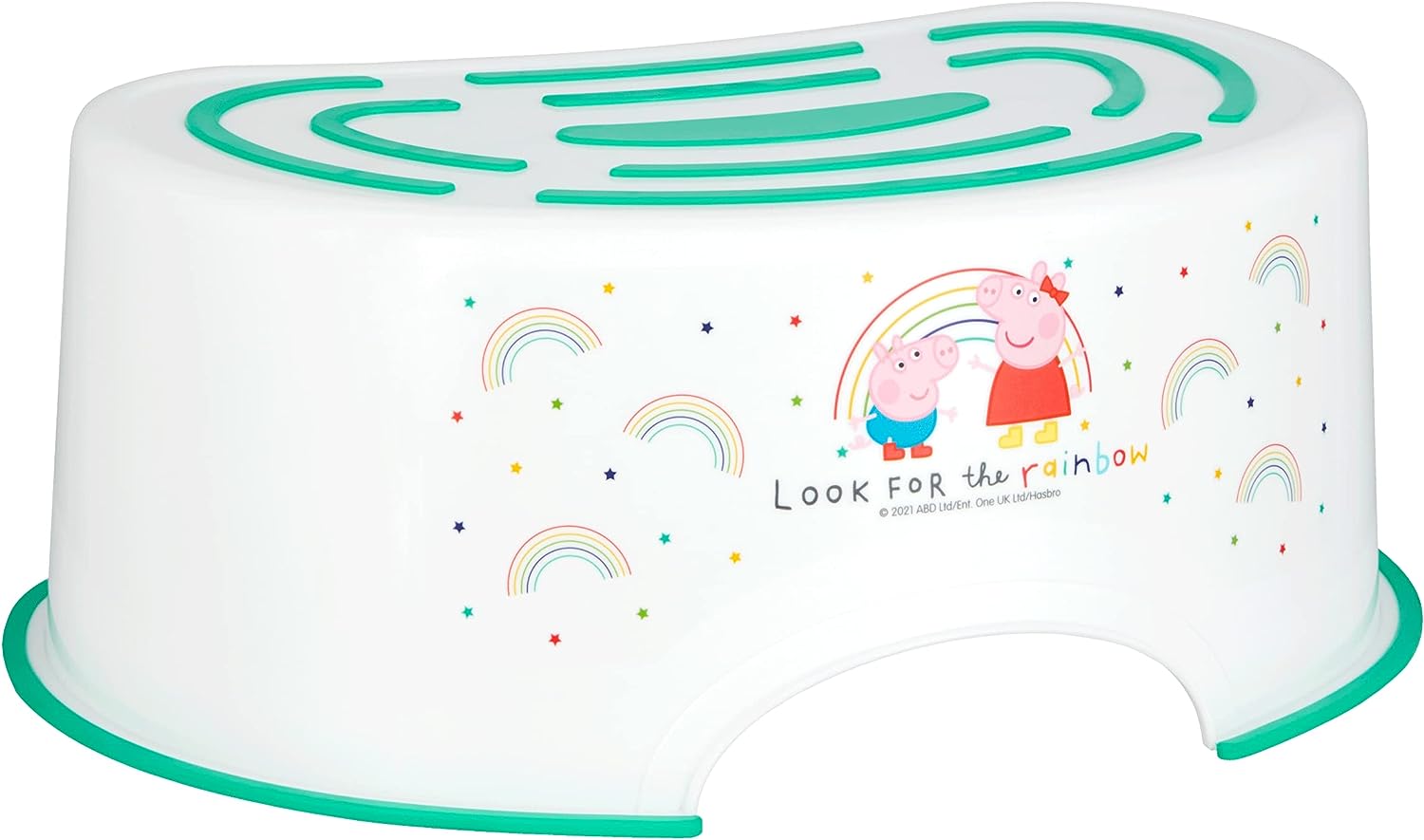 Solution Step Stool Peppa Pig Teal - Sleek Choice UK