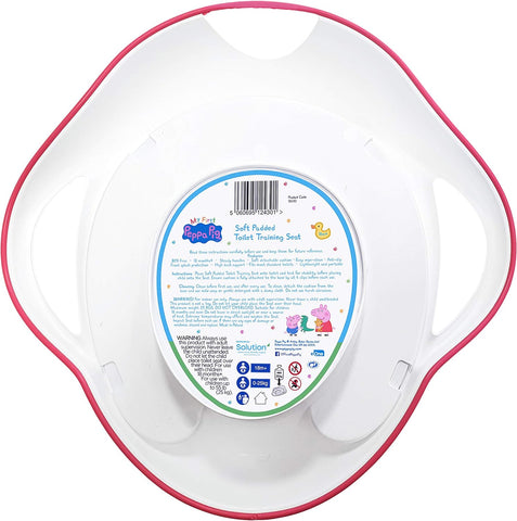 Solution Toilet Training Seat Padded Peppa Pig - Sleek Choice UK