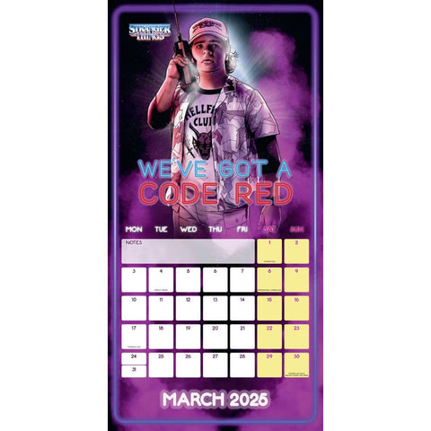 Stranger Things Square Calendar 2025 - Sleek Choice UK