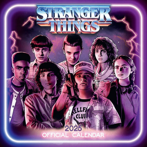 Stranger Things Square Calendar 2025 - Sleek Choice UK