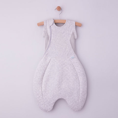 Purflo Swaddle To Sleep Bag 2.5 Tog Minimal Grey 0-4M