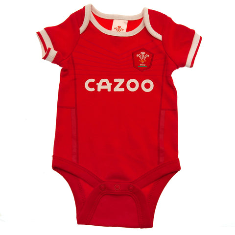 Wales RU 2 Pack Baby Bodysuit PC 3-9 Months - Sleek Choice UK