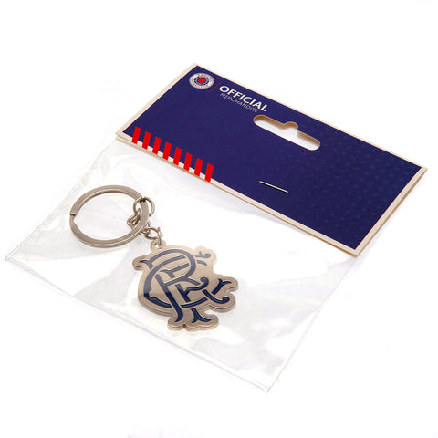 Rangers FC Scroll Crest Keyring