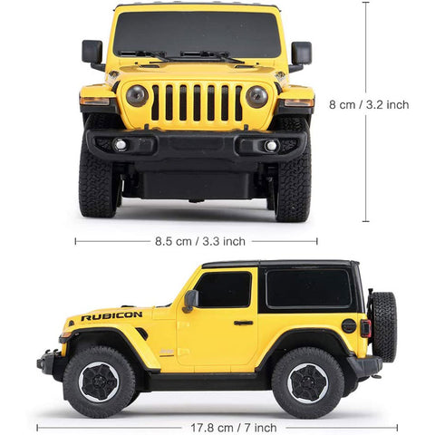 Jeep Wrangler JL Radio Controlled Car 1:24 Scale