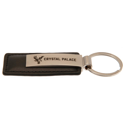 Crystal Palace FC Leather Key Fob Keyring