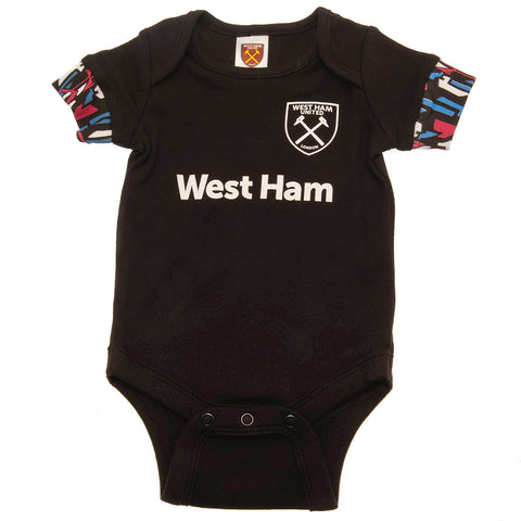 West Ham United FC 2 Pack Bodysuit ST - Sleek Choice UK