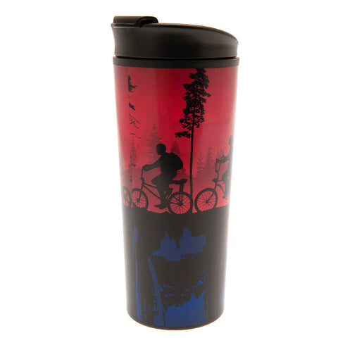 Stranger Things Metal Travel Mug 450ml - Sleek Choice