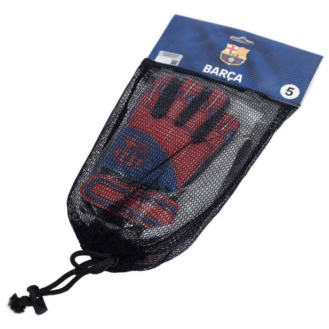 FC Barcelona Delta Goalkeeper Gloves Kids - Sleek Choice Uk