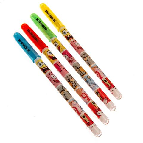 SpongeBob SquarePants Gel Pen Set - Sleek Choice