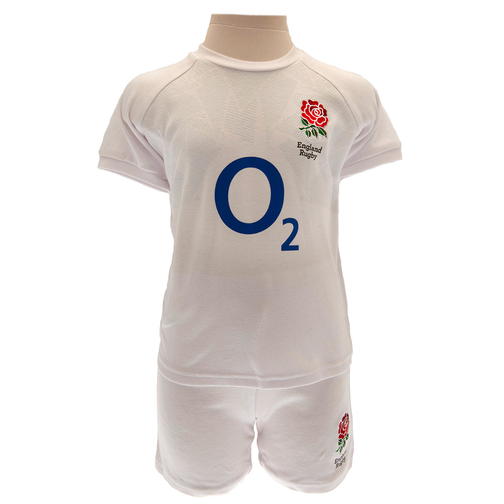 England RFU Shirt & Short Set 3/6 mths PC - Sleek Choice UK