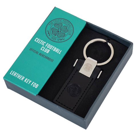 Celtic FC Leather Key Fob Keyring