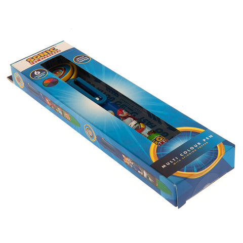 Sonic The Hedgehog Multi Coloured Pen - Sleek Choice