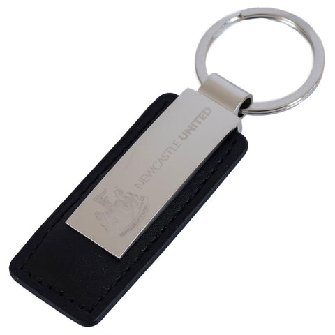 Newcastle United FC Leather Key Fob Keyring