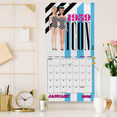 Barbie Square Calendar 2025 - Sleek Choice UK