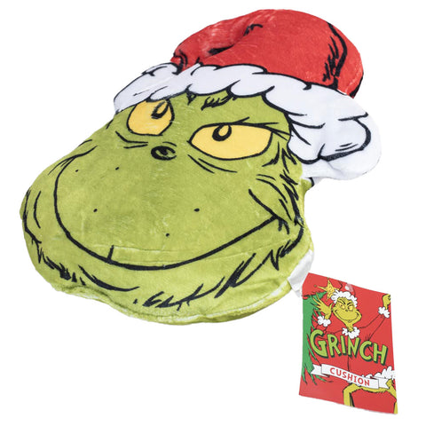 The Grinch Shaped Cushion - Sleek Choice UK