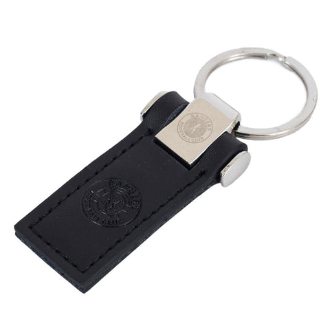 Rangers FC Leather Key Fob Keyring