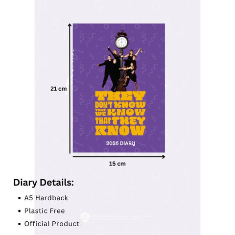 Friends A5 Diary 2026