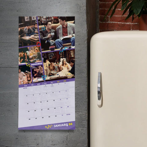 Friends Square Calendar 2026