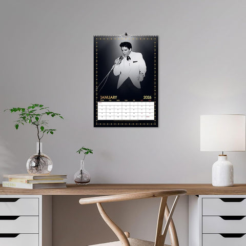 Elvis Presley A3 Calendar 2026