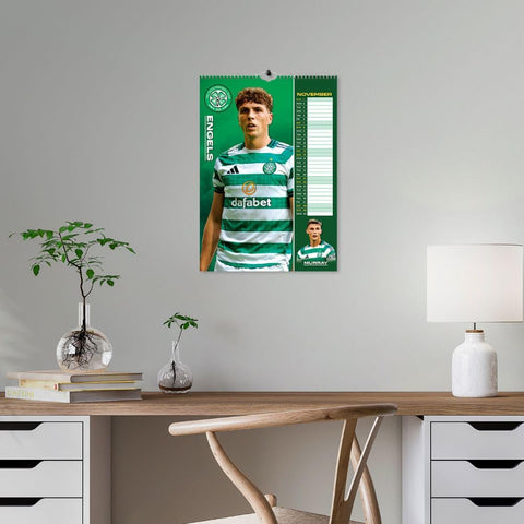 Celtic FC A3 Calendar 2026