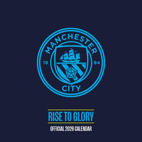 Manchester City FC Calendar & Diary Musical Gift Box 2026