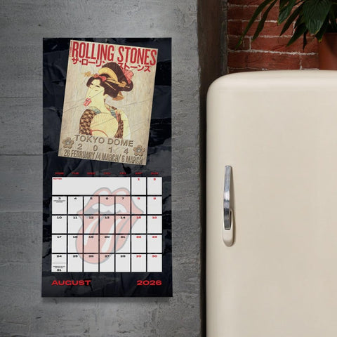 The Rolling Stones Square Calendar 2026