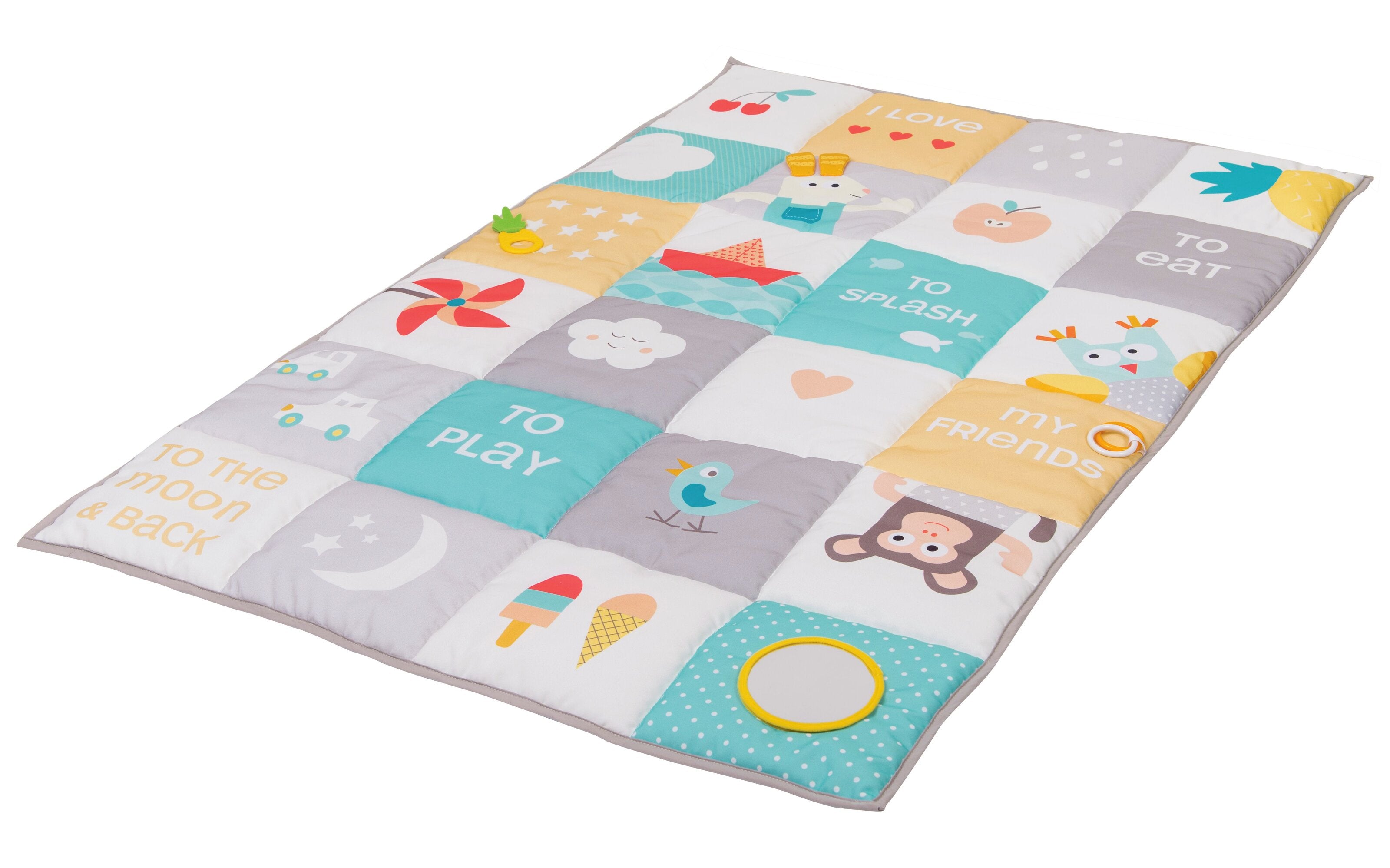 Taf I Love Big Play Mat Soft Colours - Sleek Choice