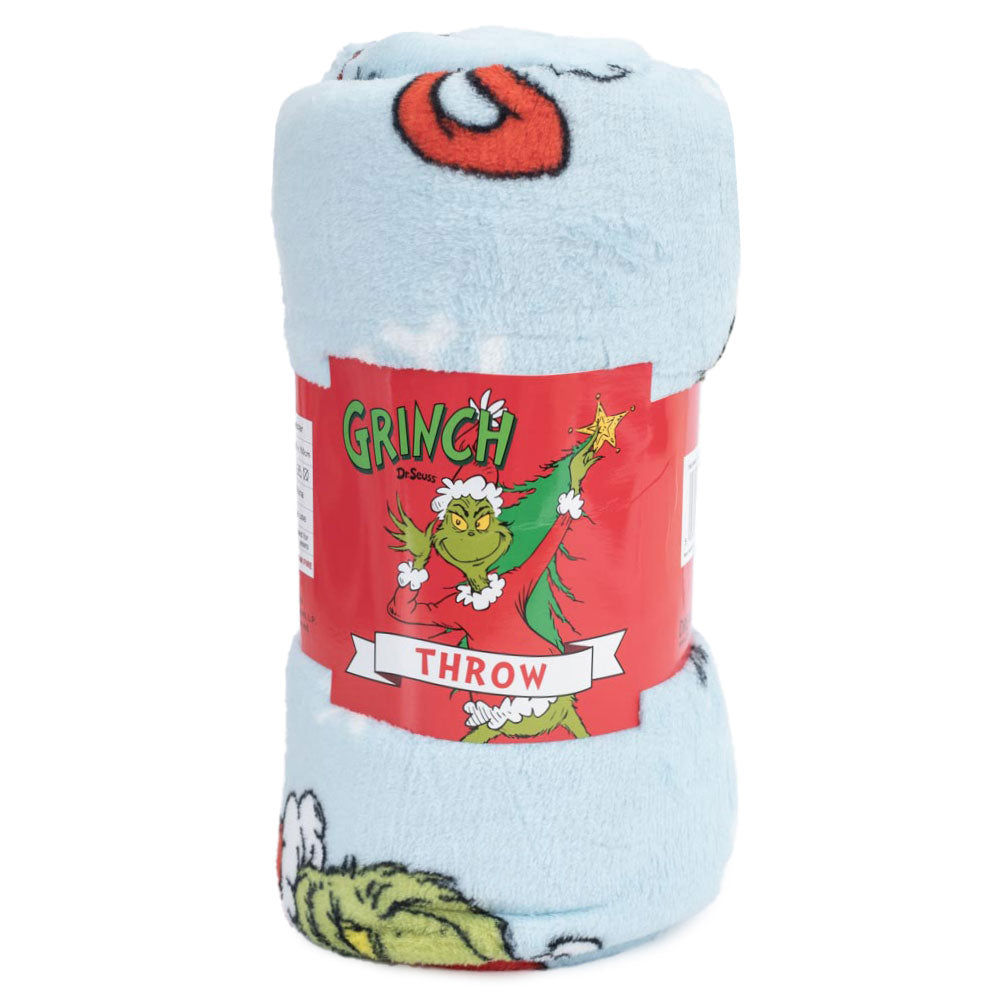 The Grinch Fleece Christmas Blanket - Sleek Choice UK