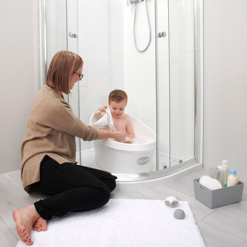 Shnuggle Toddler Bath Tub Taupe