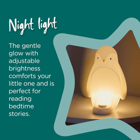Tommee Tippee Sleep Penguin 2 In 1 Portable Night Light - Sleek Choice UK
