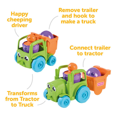 Tomy Toomies 2-in-1 Transforming Tractor