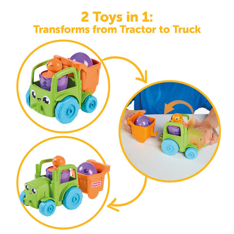 Tomy Toomies 2-in-1 Transforming Tractor