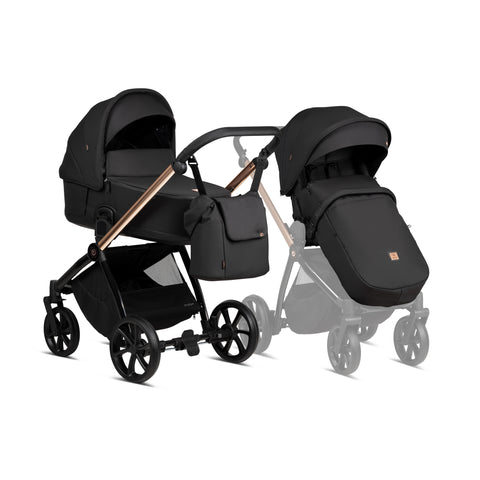 Tutis Mio Plus Thermo Black Edition 2 in 1 Stroller