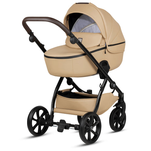 Tutis UNO5+ Leather Caramel 167 2 in 1 Stroller - Sleek Choice UK