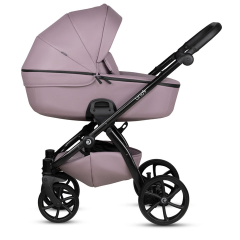 Tutis UNO5+ Leather Mauve 035 2 in 1 Stroller - Sleek Choice UK