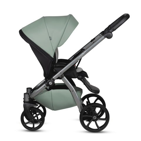 Tutis UNO5+ Leather Sage 039 2 in 1 Stroller - Sleek Choice UK