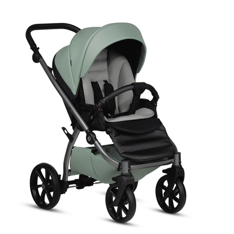 Tutis UNO5+ Leather Sage 039 2 in 1 Stroller - Sleek Choice UK