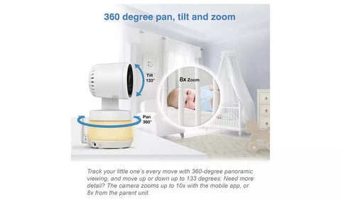 Vtech Smart Wifi Video Baby Monitor - Sleek Choice UK