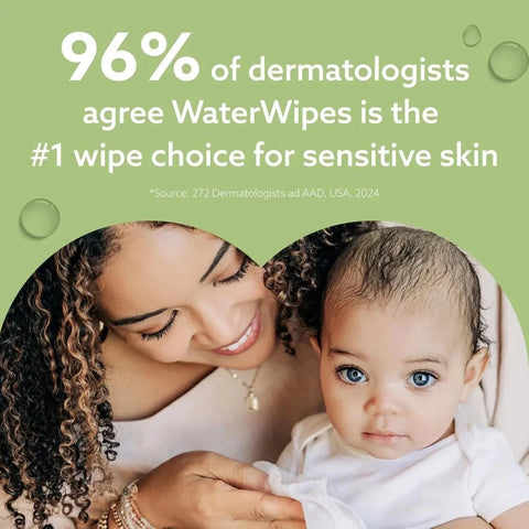 WaterWipes Sensitive Baby & Toddler Textured Wipes 60 pcs