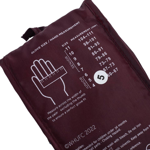 West Ham United FC Delta Goalkeeper Gloves Kids - Sleek Choice UK