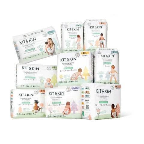 Kit & Kin Nappies Size 1 - 38 nappies
