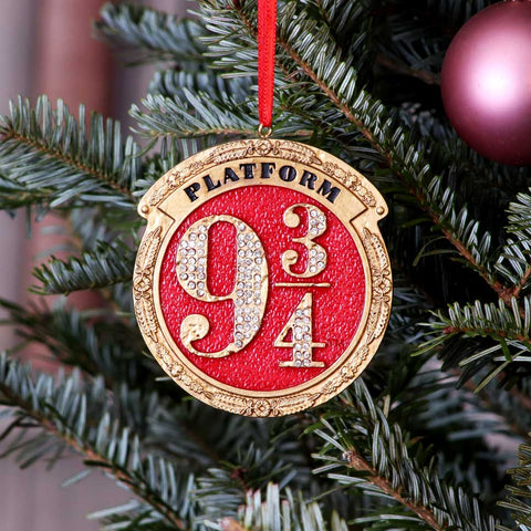 Harry Potter Platform 9 3/4 Hanging Ornament 8.2cm