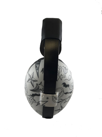 Baby Banz Bubzee Earmuffs Graffiti 0-2 Years