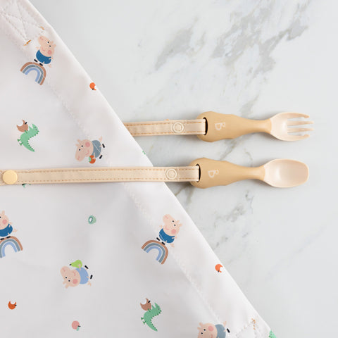 Bibado Handi Cutlery Fawn 2 Pack