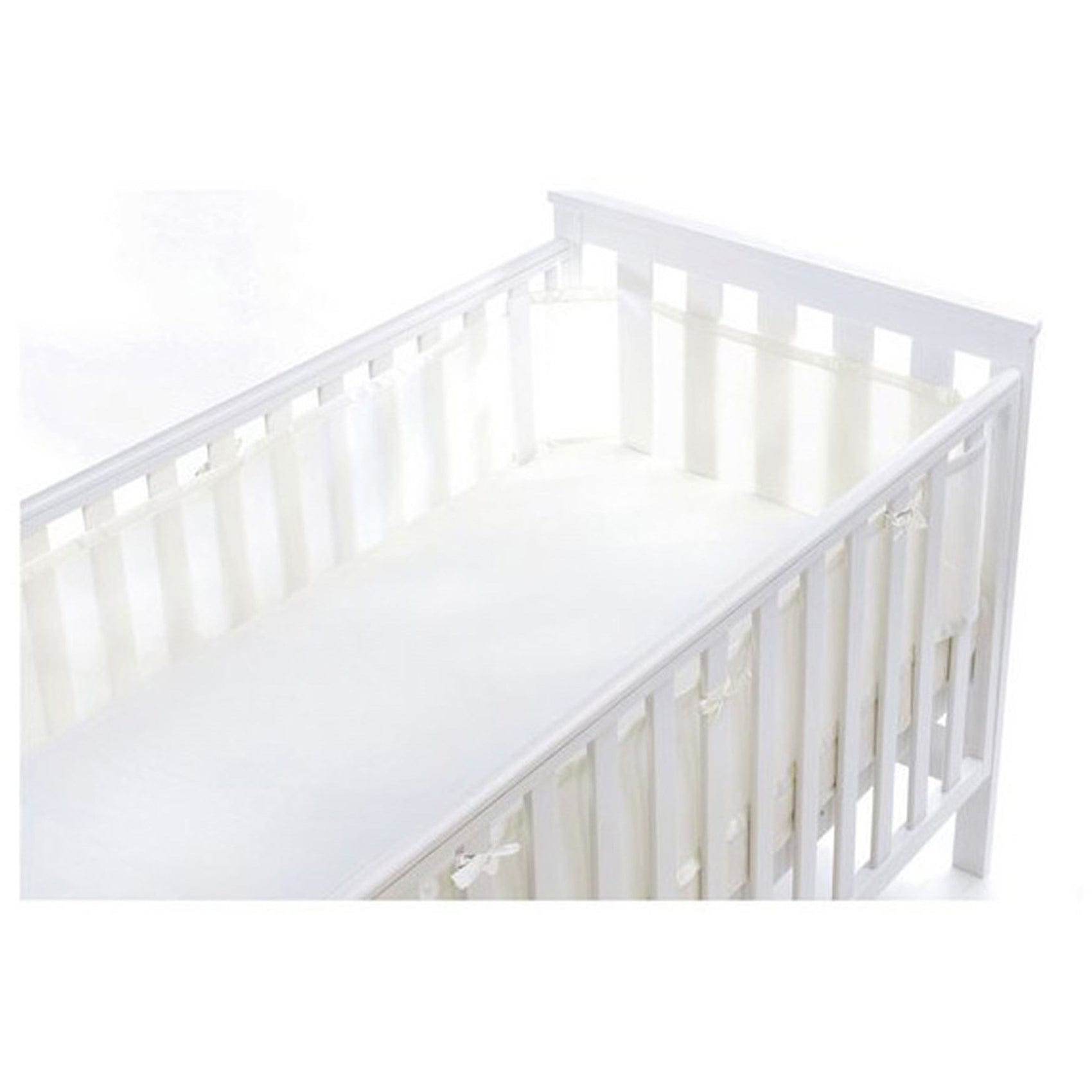 Breathable Baby Mesh Crib Liner 4 Sided - Sleek Choice